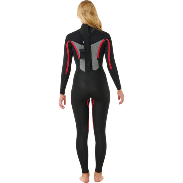 Rip Curl Omega F 3/2mm GBS Back Zip Ato De Mergulho Para Mulher 2025 157WFS - Khaki